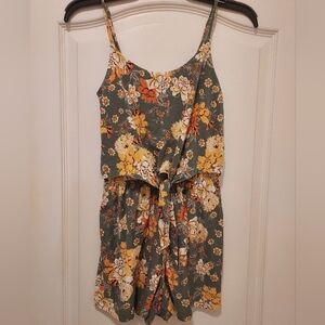 Soft Floral Romper